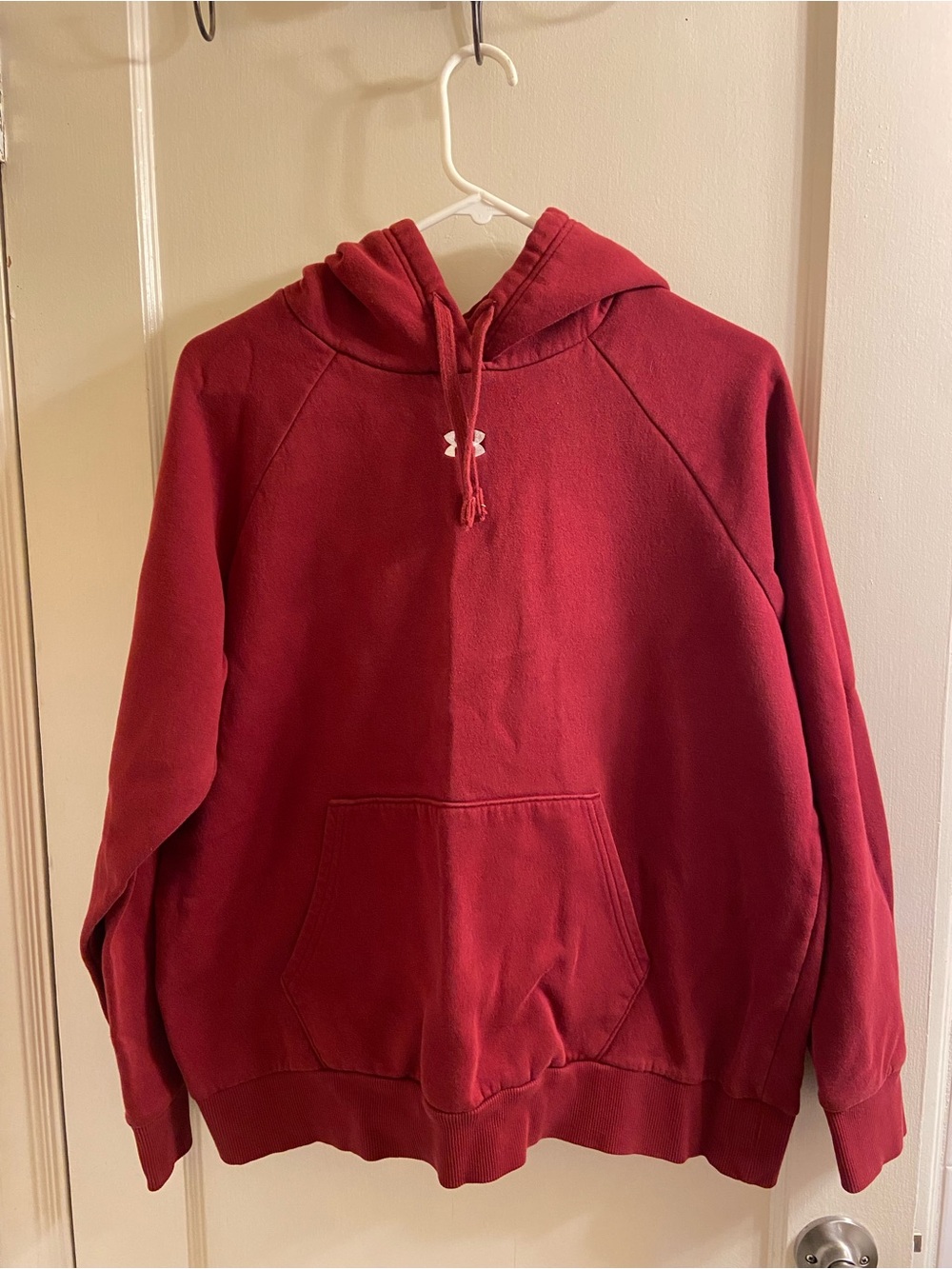 Under Armour Deep Red Pullover Hoodie